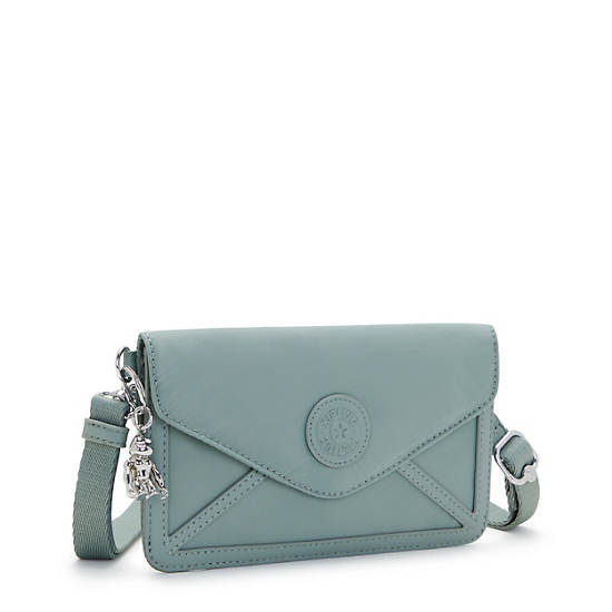 Kipling New Lelio Crossbody Táska Olivazöld | HU 1205GS